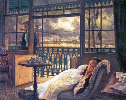 A storm moves over by Tissot