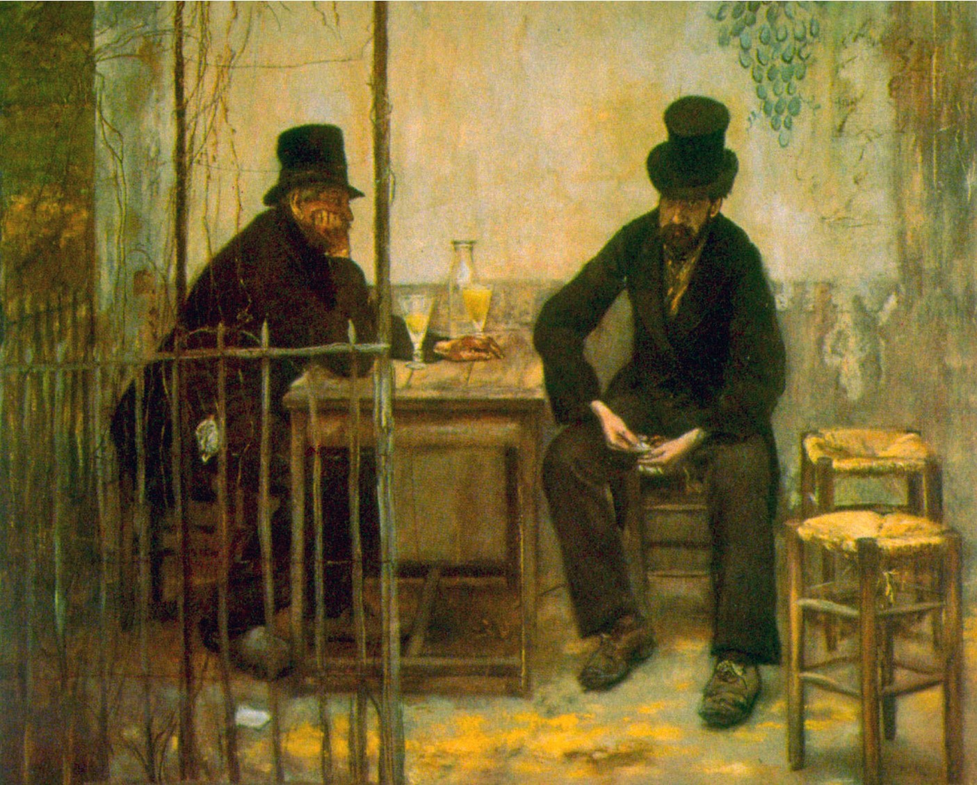 Absinthe Drinkers by Raffaelli