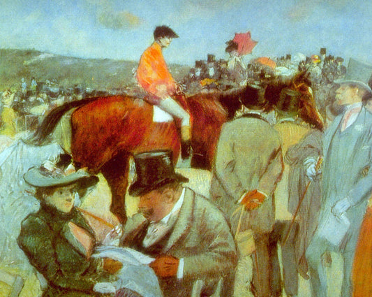 At the Races by Forain