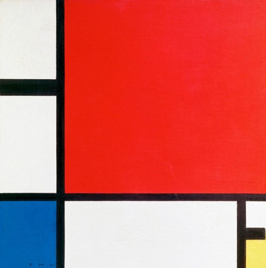 Composition with Red, Blue, and Yellow by Piet Mondrian