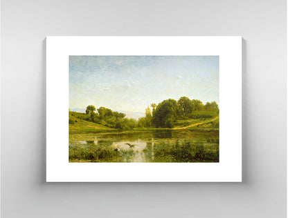 Pool at Gylieu by Daubigny