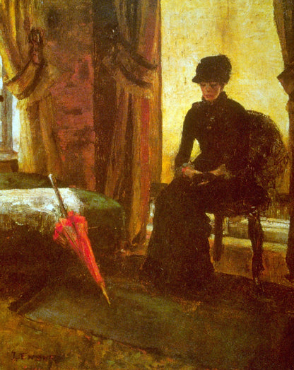 Dejected Lady by Ensor