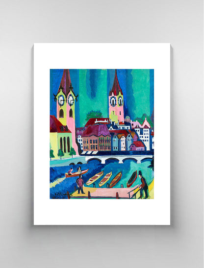 Zurich by Ernst Ludwig Kirchner