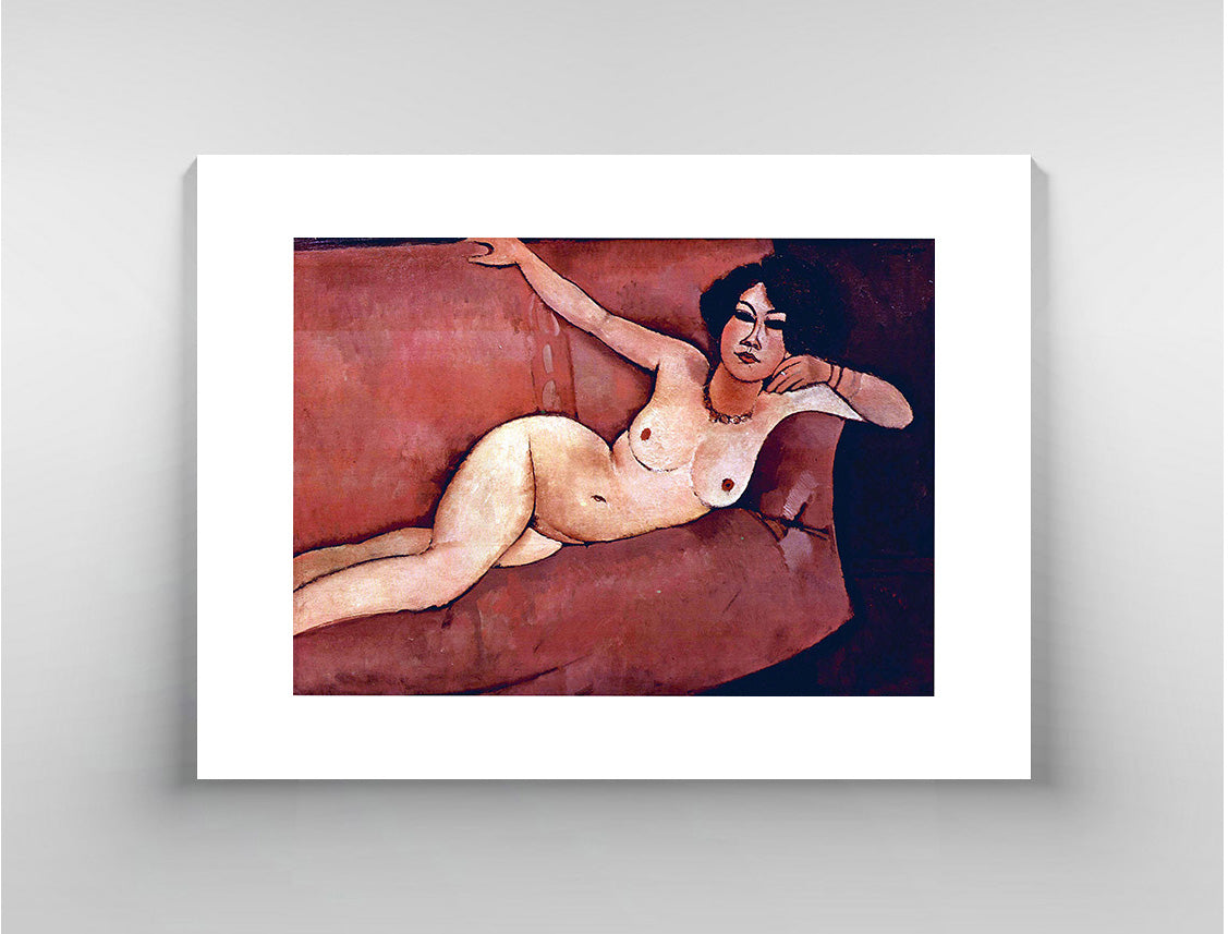 Act on a sofa Almaiisa by Modigliani