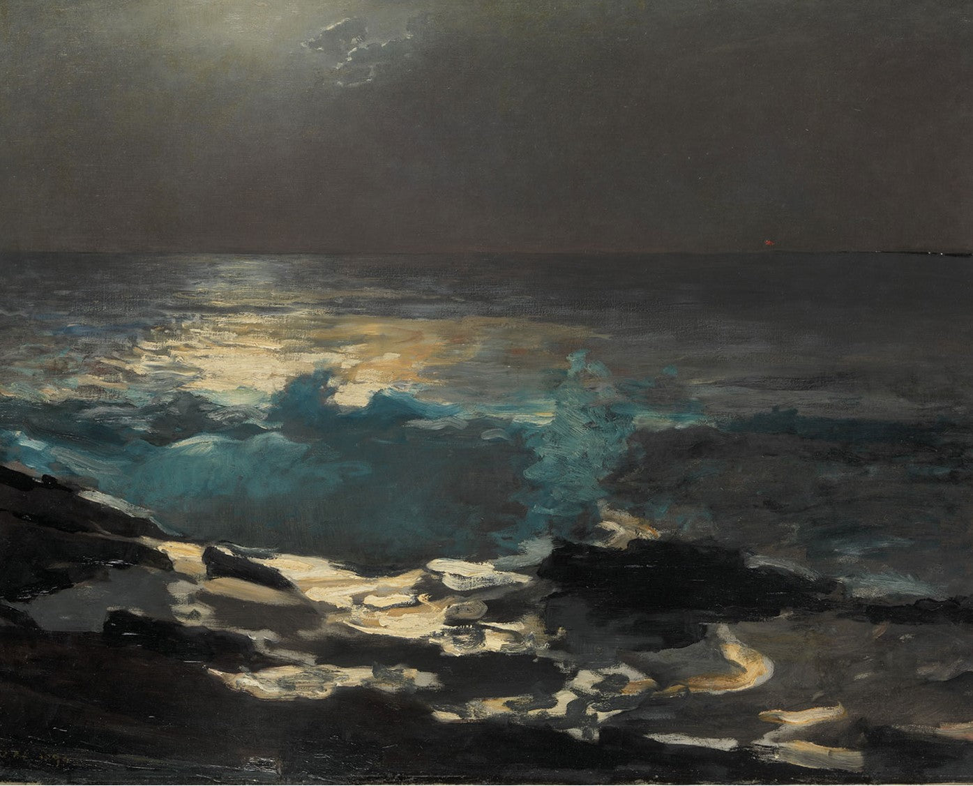 Moonlight by Winslow Homer