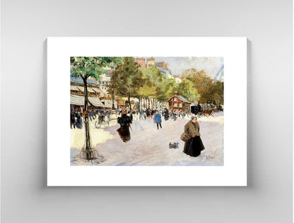 Boulevard de Clichy by Louis Abel-Truchet