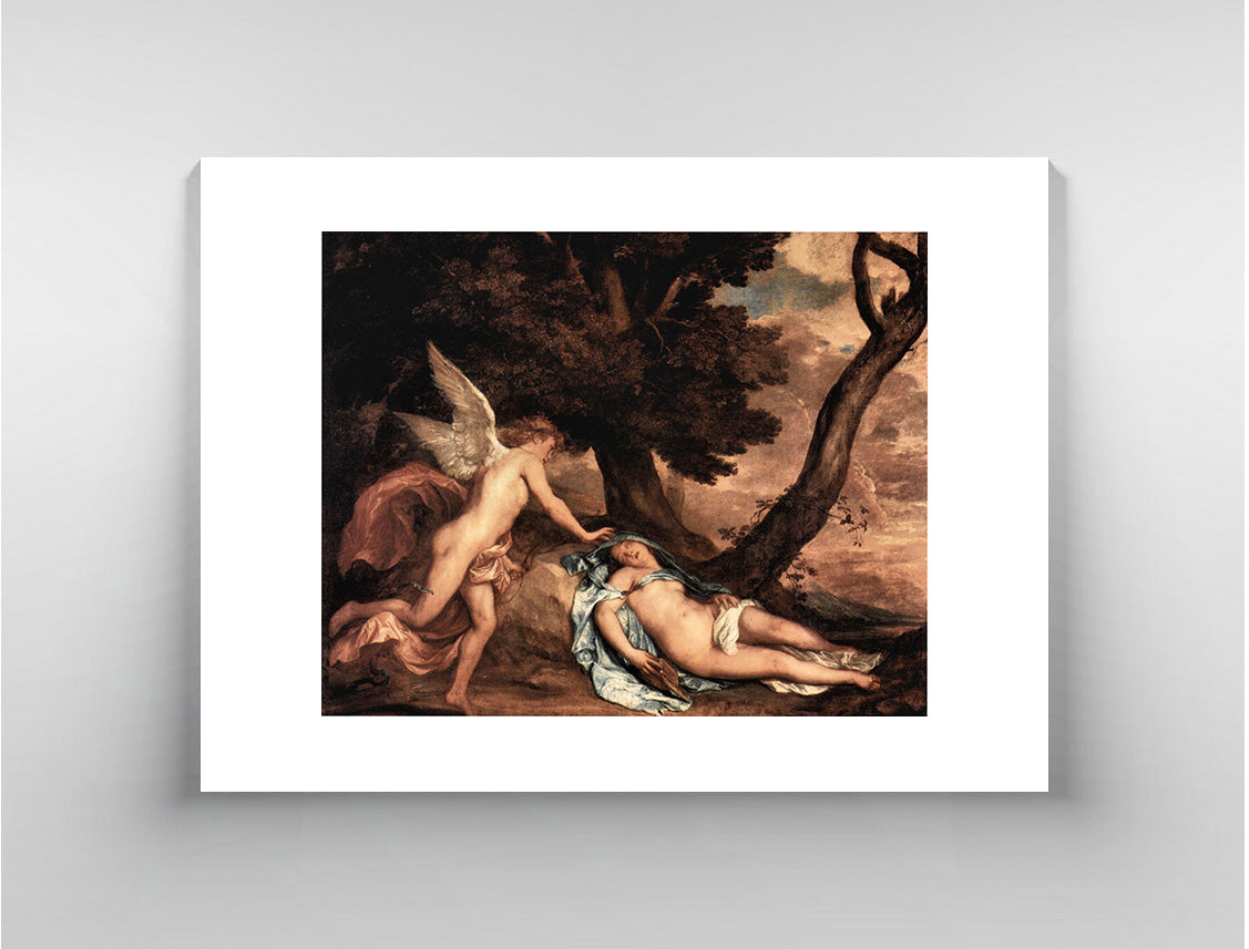 Amour and Psyche by Van Dyck