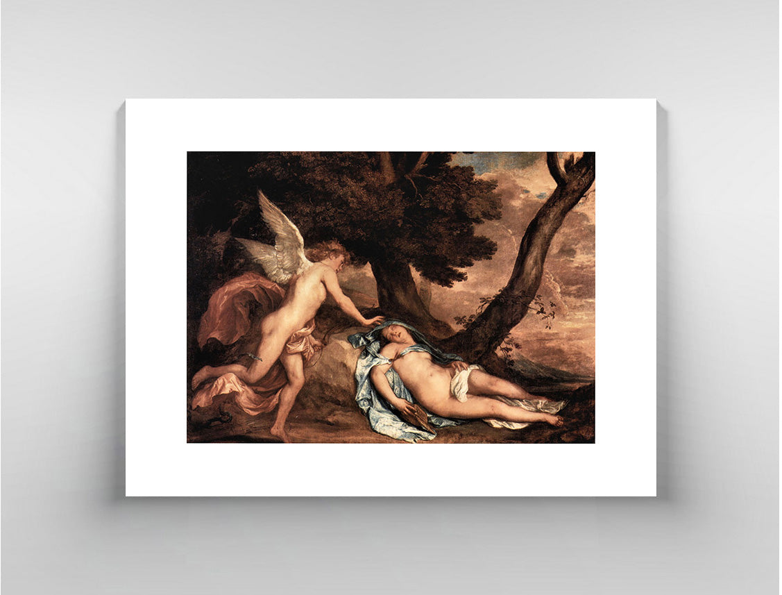 Amour and Psyche by Van Dyck