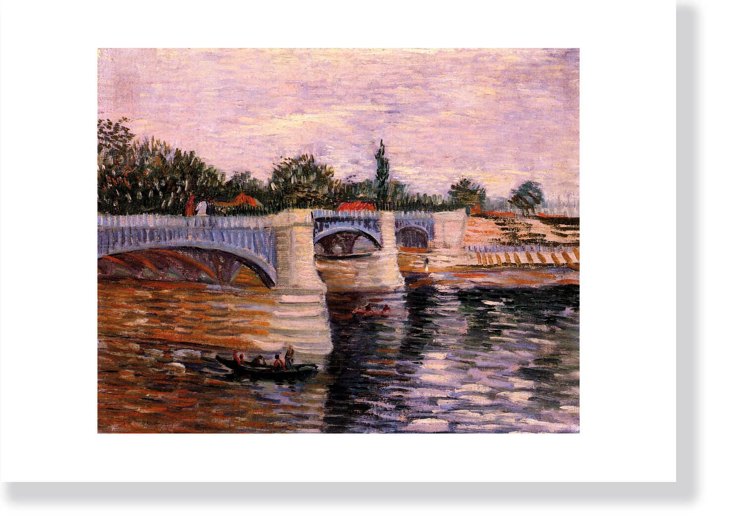 The Seine with the Pont de la Grande Jette - Van Gogh